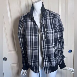 Heritage 1981 Black and White Plaid Jacket